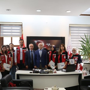 Psikososyal Destek Ekibimize Teşekkür Belgesi Verildi - fotoğraf 1