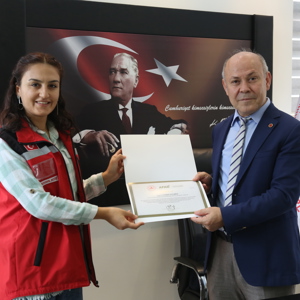 Psikososyal Destek Ekibimize Teşekkür Belgesi Verildi - fotoğraf 6