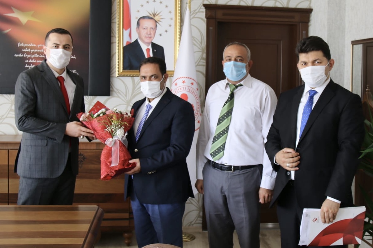 Karaköprü Kaymakamımızı Ziyaret Ettik