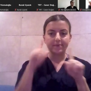 General Directorate of Services for Persons with Disabilities and the Elderly Organized an Online Meeting on 23 September International Day of Sign Languages / International Week of Deaf People  - fotoğraf 3
