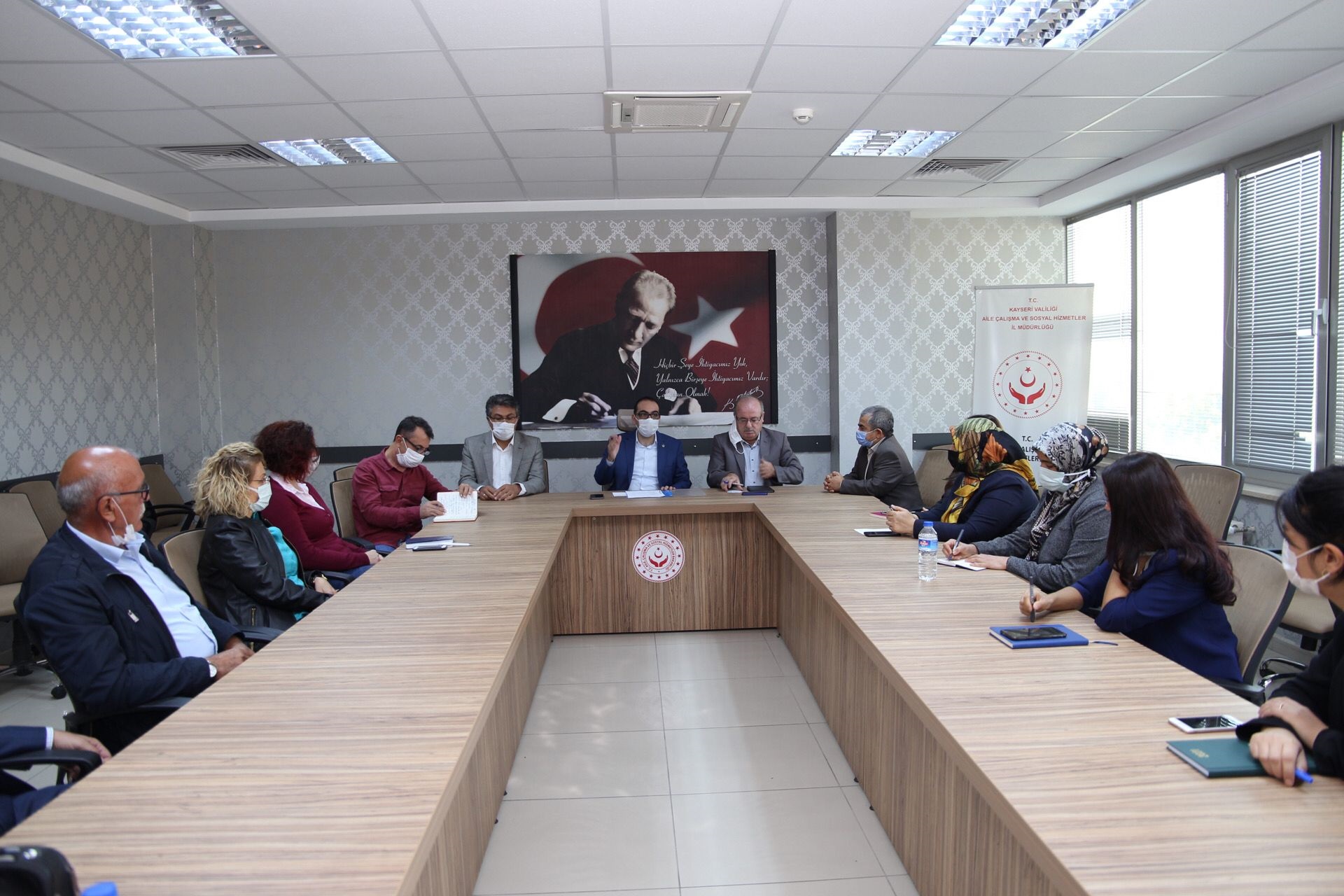 2021 Yılı Eylül Ayı Kuruluş Müdürleri Toplantısı Yapıldı