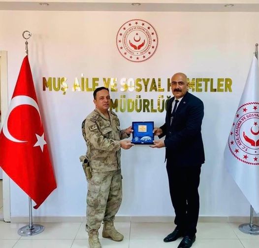 Muş Jandarma Komutanımız Albay İlhan ŞEN İl Müdürlüğümüzde Ziyarette Bulundu