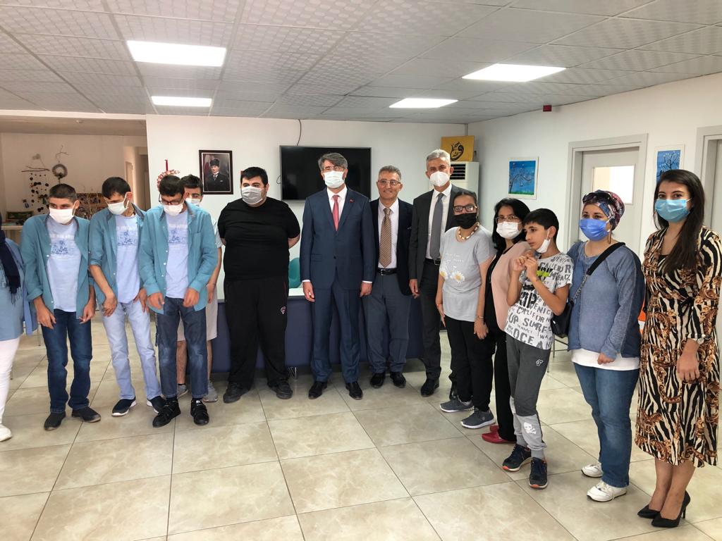 General Director of Services for Persons with Disabilities and Elderly, Spc. Dr. Orhan KOÇ observed at the Directorate of Antalya Autism Day Care Rehabilitation and Family Counselling Centre