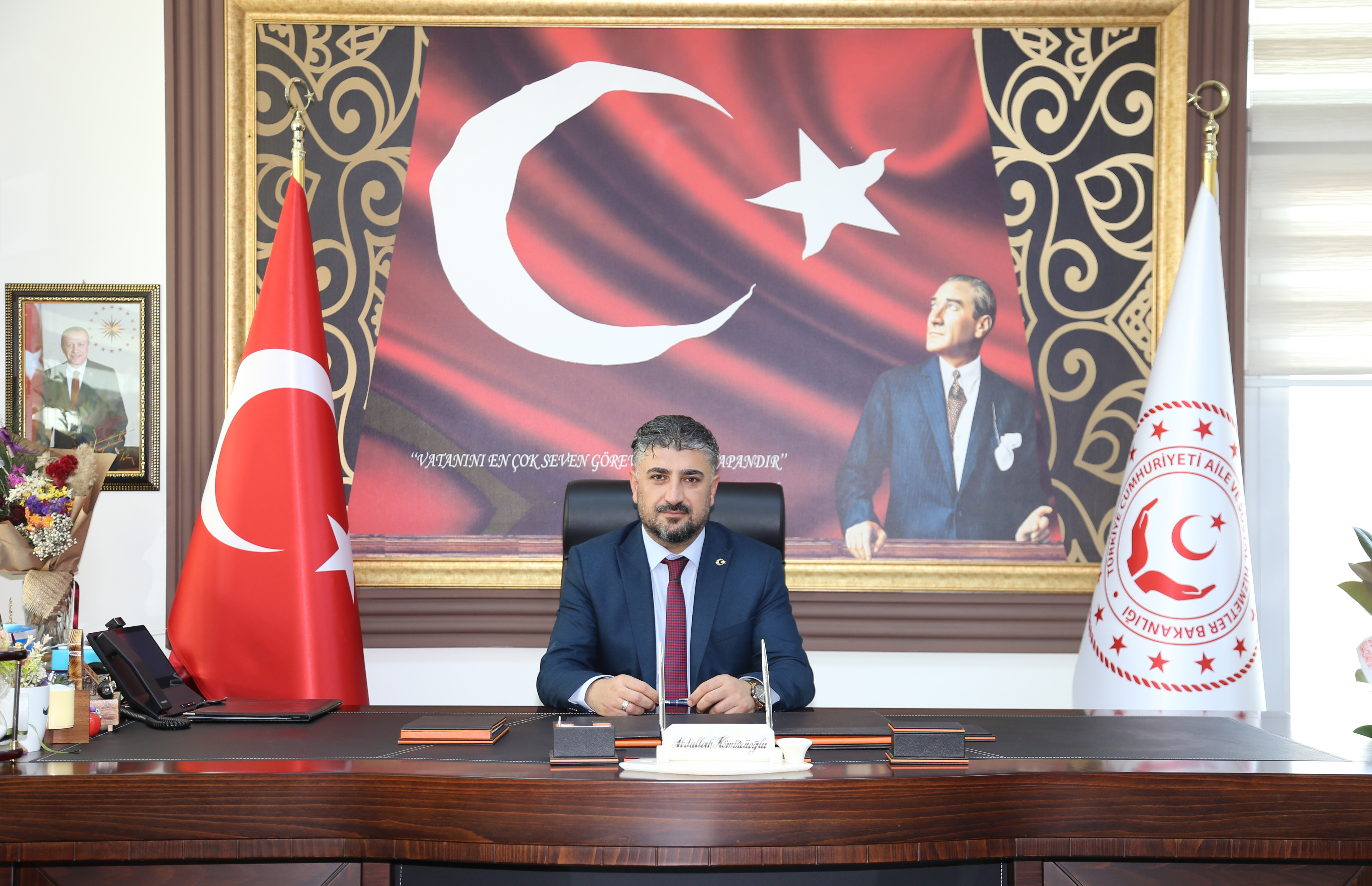 İl Müdürümüz Sayın Abdullah KÖMÜRCÜOĞLU; 29 Ekim Cumhuriyet Bayramı Vesilesi İle Bir Mesaj Yayımladı.