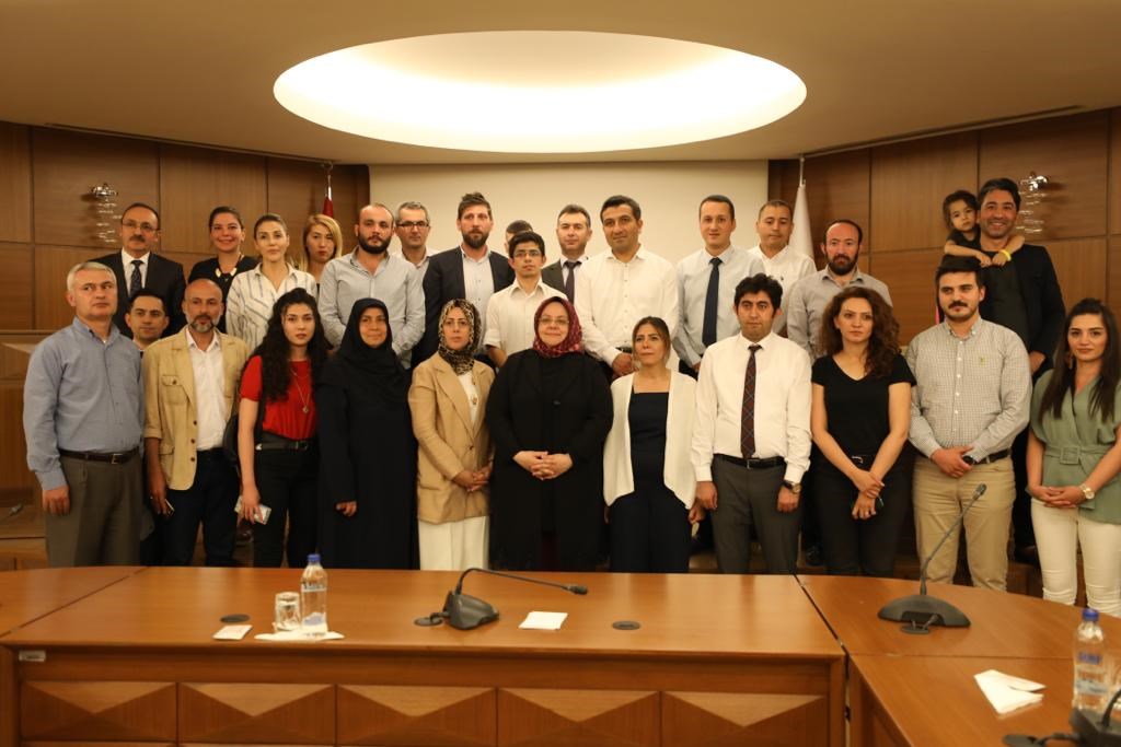 Bakanımız Sayın Zehra Zümrüt SELÇUK, Şehit Yakını, Gazi ve Gazi Yakınlarını Kabul Etti