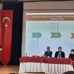 General Directorate of Services for Persons with Disabilities and the Elderly Attended the 9th TRNC Barrier-Free Informatics Days - fotoğraf 3