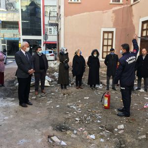 Yangın Söndürme ve Acil Durum Tahliye Tatbikatı Düzenlendi - fotoğraf 2