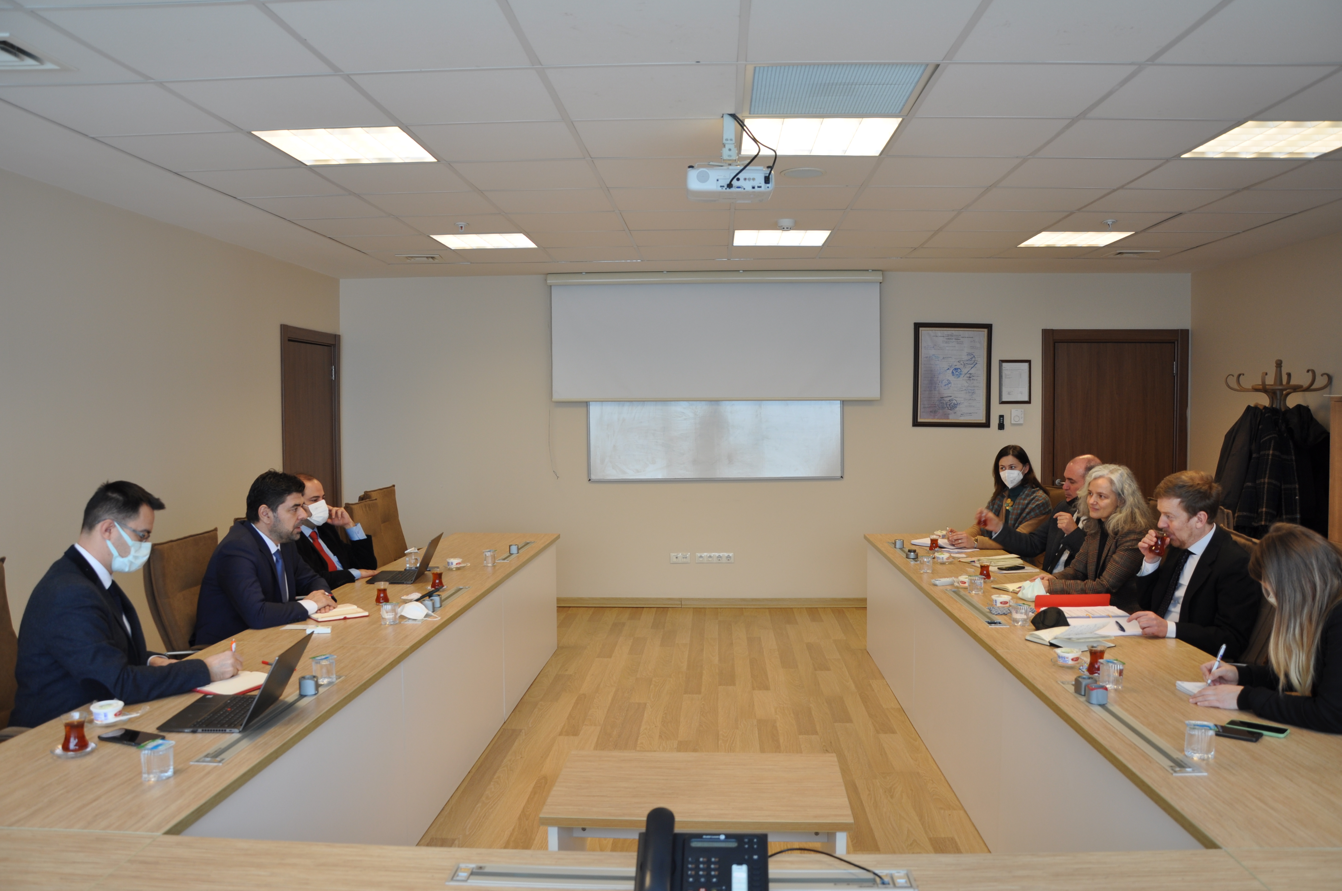 AB’den Sosyal Yardımlar Genel Müdürlüğüne Ziyaret