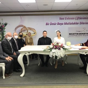 Müdürlüğümüz personelleri Yunus Emre ve Eda dünya evine girdi - fotoğraf 1