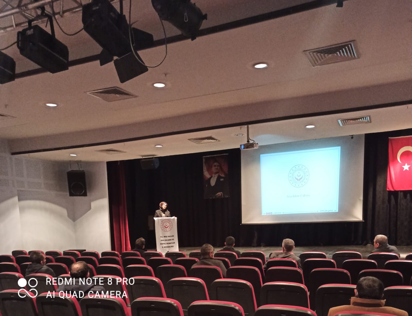 Malazgirt SHM Müdürlüğünden Merkez ve Köy Muhtarlarına Eğitim Semineri Verildi