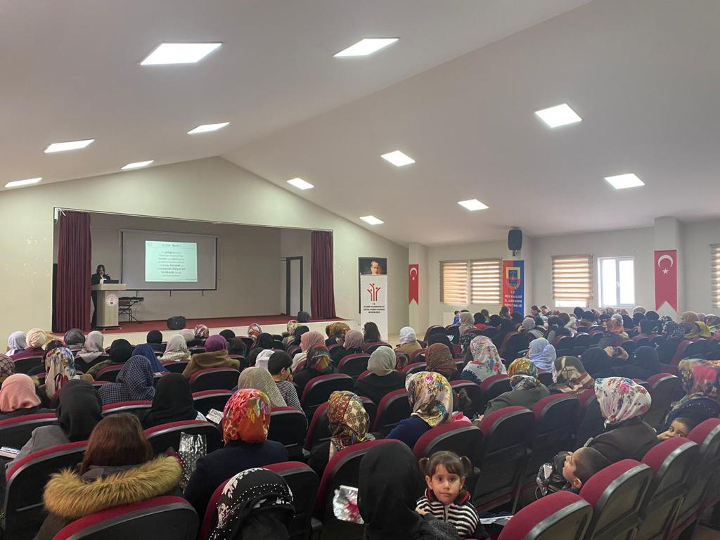 Hasköy SHM Müdürlüğü, Korkut İlçe Jandarma Komutanlığınca Organize edilen Eğitimde Seminer Verdi