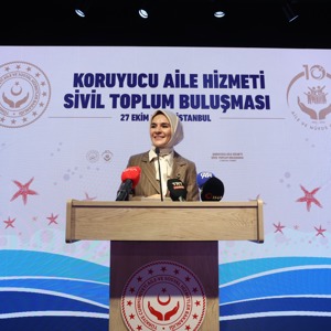Aile ve Sosyal Hizmetler Bakanımız Göktaş, "Koruyucu Aile Hizmeti Sivil Toplum Buluşması"nda konuştu - fotoğraf 1