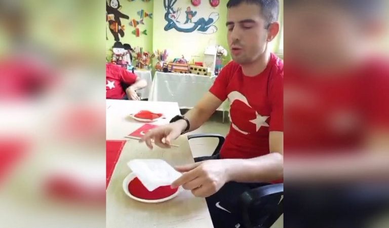 Hacı Salih ve Mine Kara Engelsiz Yaşam Merkezi’nde 29 Ekim Cumhuriyet Bayramı Coşkusu