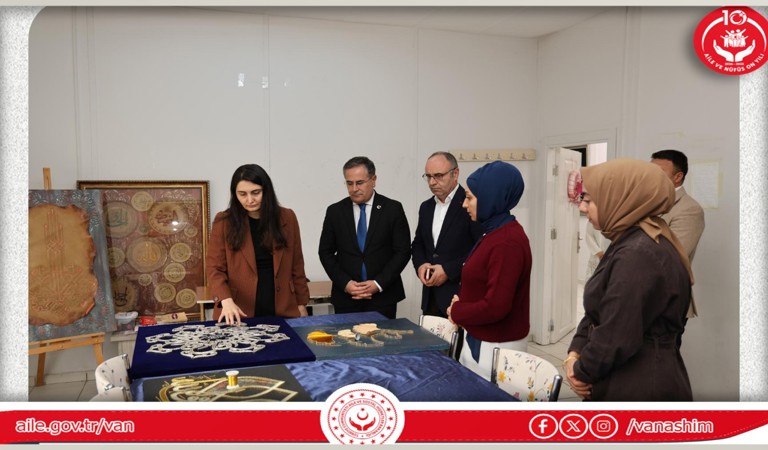 Vali Yardımcımız Sayın Fidan Bozkır ve İl Müdürümüz Sayın Vefa Akdoğan, Tuşba Aile Destek Merkezi’ni (ADEM) ziyaret Etti