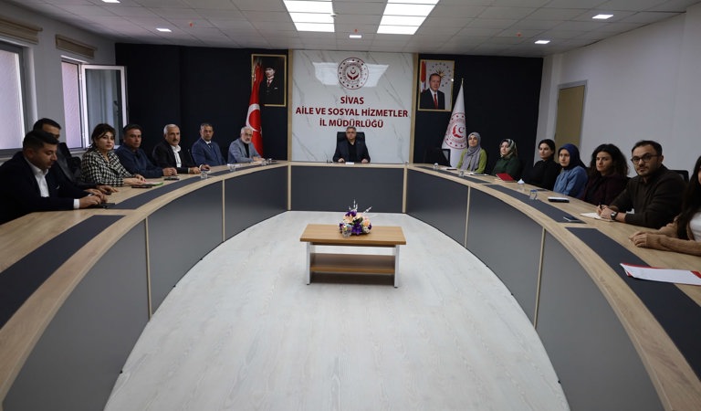 İl Müdürümüz Özgür Kırmızıtaş Başkanlığında Haftalık Değerlendirme Toplantısı