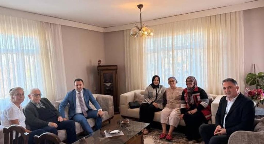 Kıbrıs Gazilerimiz İbrahim Han ve Sabri Yazgan hanelerinde ziyaret edildi.