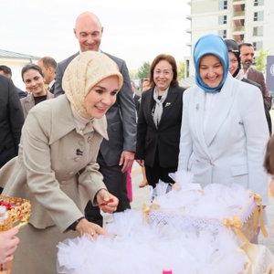 Bakanımız Mahinur Özdemir Göktaş, Mehmet Akif Ersoy Çocuk Evleri Sitesi'nin açılış töreninde konuştu: - fotoğraf 6