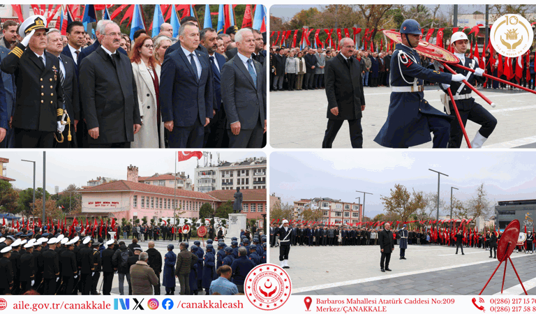 🇹🇷 29 Ekim Cumhuriyet Bayramı Çelenk Sunma Töreni
