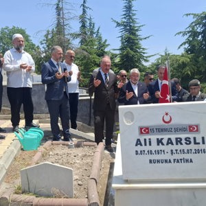  Şehidimiz Ali KARSLI Vefa ve Dualarla Yâd Edildi - fotoğraf 5