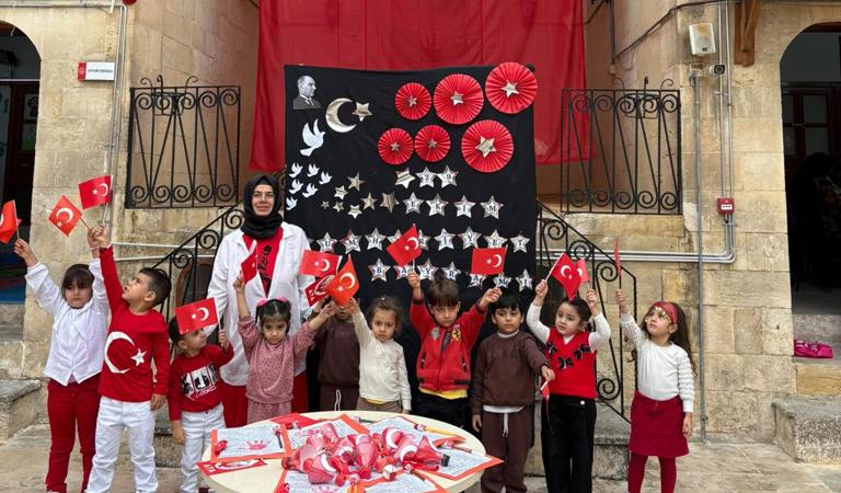 İslambey ÇATOM Ana Sınıfında 29 Ekim Cumhuriyet Bayramı Coşkusu