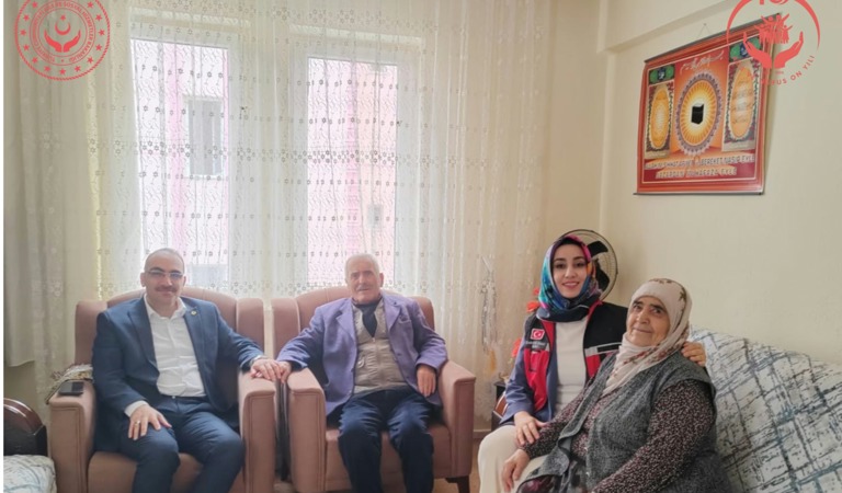 Şehit Ailesine Ziyaret Düzenlendi