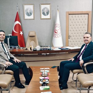 Şehitkamil Kaymakamımız Sayın Ahmet Odabaş’tan İl Müdürümüz Sayın Umut Zeybek’e Ziyaret - fotoğraf 1
