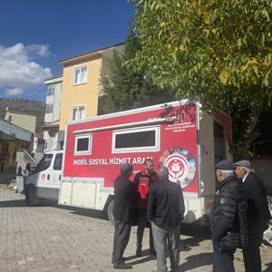 Mobil Sosyal Hizmet Aracımız Ünlüpınar Beldesinde - fotoğraf 1