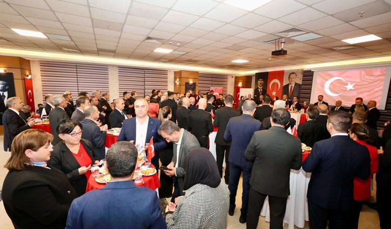 CUMHURİYETİMİZİN 103. YIL DÖNÜMÜ RESEPSİYONLA KUTLANDI