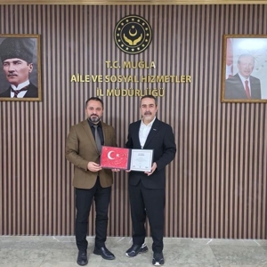 MÜSİAD Muğla Şube Başkanı Nevzat AYKAÇ ve beraberindeki başkan yardımcıları, İl Müdürümüz Mahmut SELÇUK’u makamında ziyaret etti. - fotoğraf 2