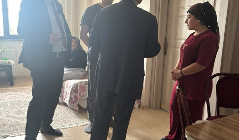 Ebeveyn Kaybı Yaşayan Özdin Ailesi Hanesinde Ziyaret Edildi.
