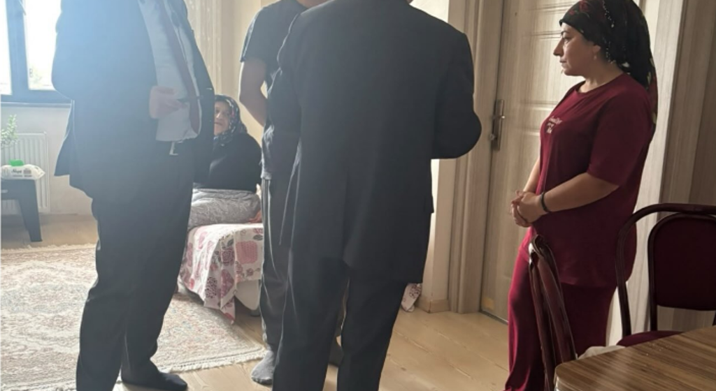 Ebeveyn Kaybı Yaşayan Özdin Ailesi Hanesinde Ziyaret Edildi.