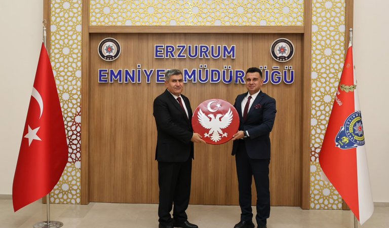İyilik Var Hareketi Kapsamında Erzurum İl Emniyet Müdürlüğü ile İş Birliği Görüşmesi