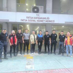 Geleceğin Kolluk Kuvvetleri POMEM Öğrencilerinden Fatsa Sosyal Hizmet Merkezi’ne Ziyaret - fotoğraf 1