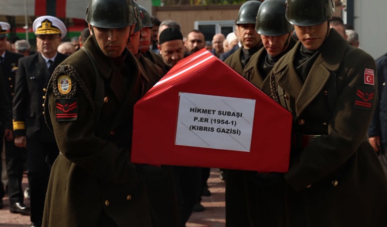 Kıbrıs Gazimizi Son Yolculuğuna Uğurladık