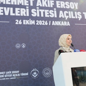 Bakanımız Mahinur Özdemir Göktaş, Mehmet Akif Ersoy Çocuk Evleri Sitesi'nin açılış töreninde konuştu: - fotoğraf 5