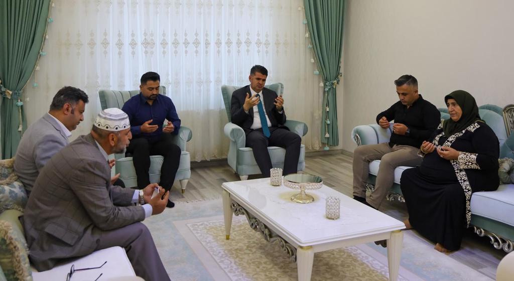  Valimiz Sayın Ömer Kalaylı ve İl Müdür Yardımcımız Ali Çelik’ten Şehit Ailesine Ziyaret