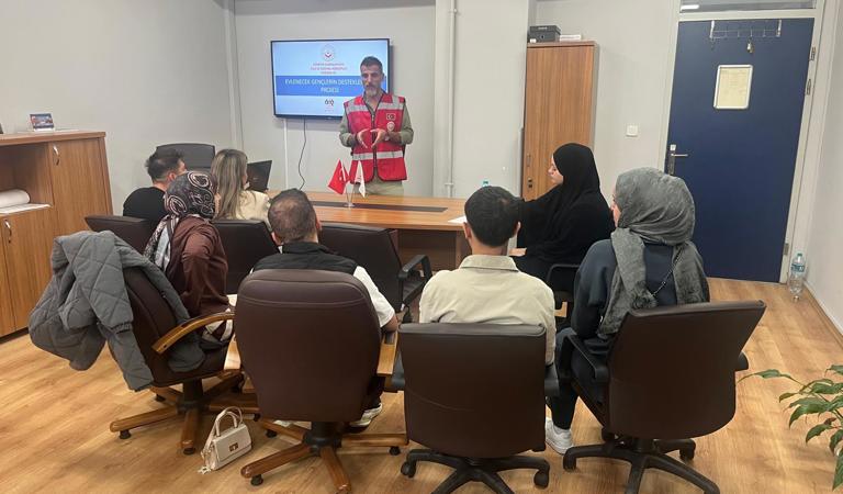 Aile ve Nüfus 10 Yılı Vizyonunda Evlenecek Gençlerin Desteklenmesi Projesi Kapsamında Eğitimlerimizi Sürdürüyoruz 