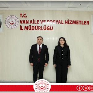 Vali Yardımcımız Sayın Fidan Bozkır İl Müdürümüz Sayın Vefa Akdoğan'ı ziyaret etti. - fotoğraf 1